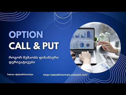 Call \u0026 Put Options განმარტება.